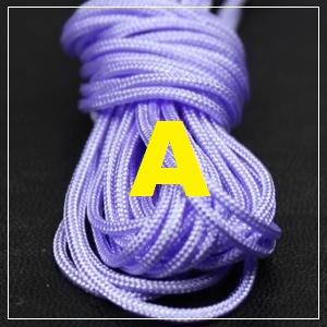 Macrame Cord - 1mm Lilac